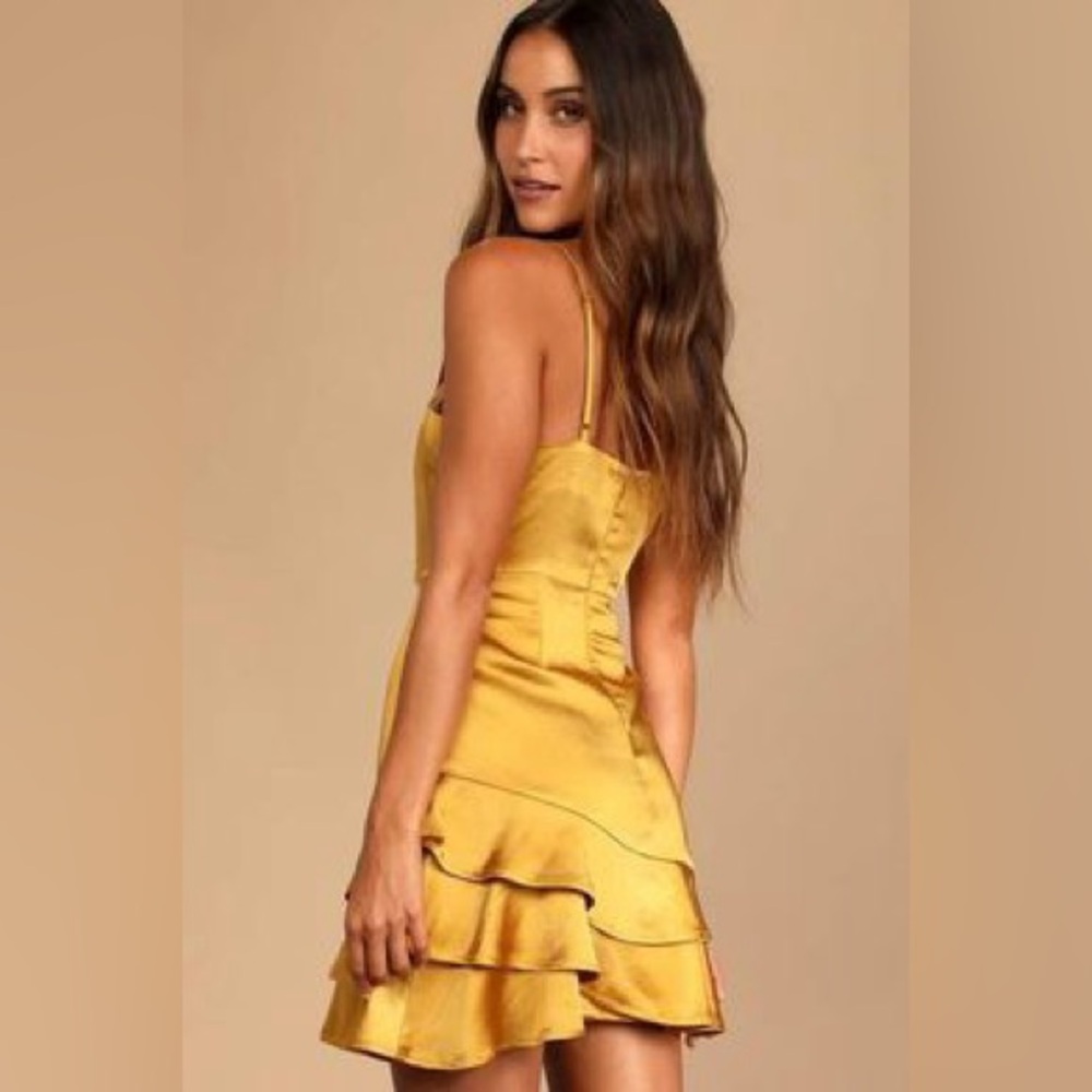Mustard Yellow Lulus Dress